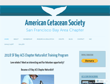 Tablet Screenshot of acs-sfbay.org